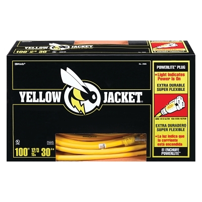 100' 12/3 SJTW/A YELLOWJACKET EXTENSION C